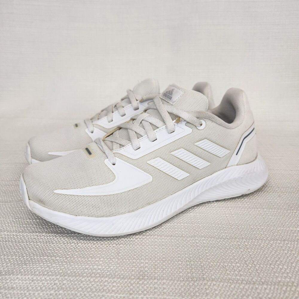Adidas Run Falcon 2.0 Women's Size 6 Athletic Running Shoes Sneakers White